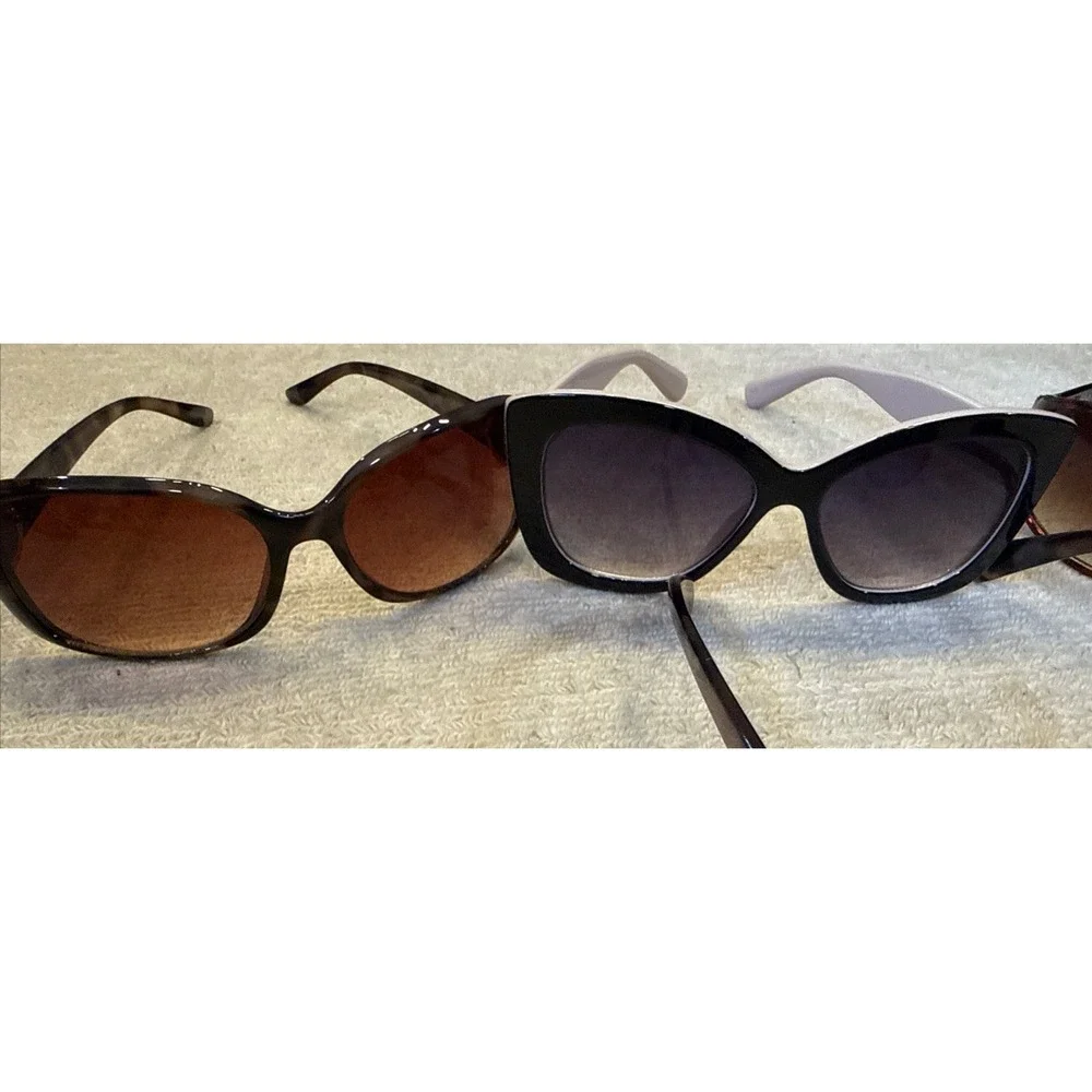 10 prs Oversized sunglasses: Lauren Conrad, Jones NY, Dana Bachman, DesignOptic